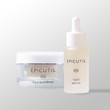 Load image into Gallery viewer, EPICUTIS Luxury Skincare Set ( Lipid Serum 1oz &amp; Hyvia Creme 1.7oz)
